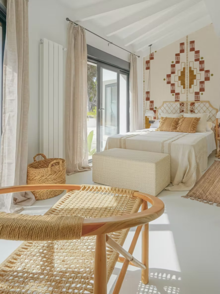 habitación matrimonial minimalista